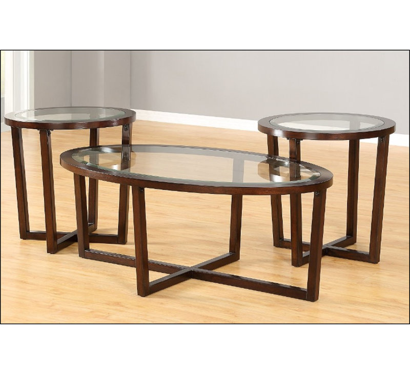 Wrought Studio Woodbridge 3 Piece Coffee Table Set & Reviews